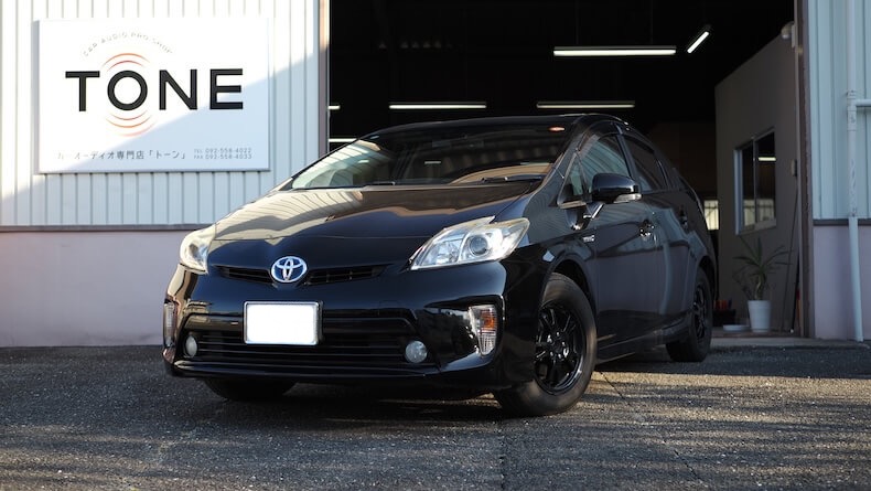 トヨタ プリウス フロントスピーカー交換