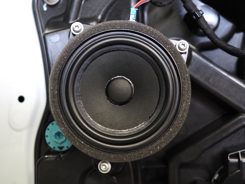 BMWX2のリアドアスピーカー
