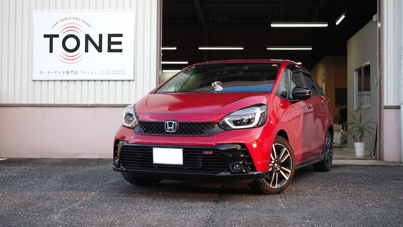 ホンダ フィット スピーカー移設作業