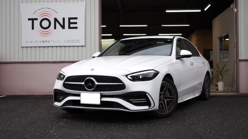 メルセデスベンツ Ｃクラス Ｗ２０６ フロントスピーカー交換