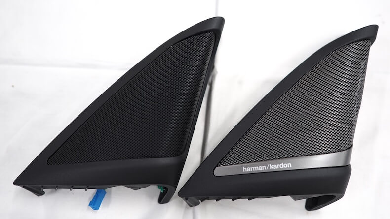 BMW5シリーズのミラー裏のパネル