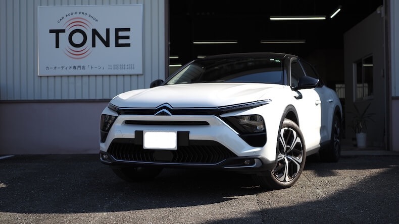 シトロエン Ｃ５ Ｘ ＤＳＰ取り付け