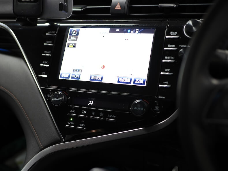 トヨタカムリのオーディオ音質調整