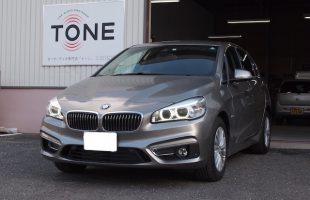 ＢＭＷ ２１８ｄ（Ｆ４５）スピーカー交換作業