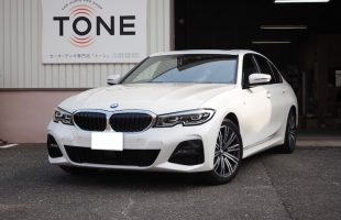 ＢＭＷ ３シリーズ（Ｇ２０）スピーカー交換・アンプ内蔵プロセッサー取り付け