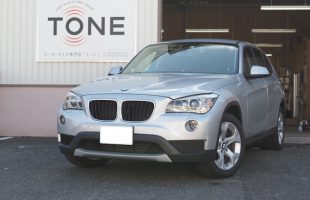 ＢＭＷ Ｘ１ アンプ内蔵ＤＳＰ（プロセッサー）取り付け