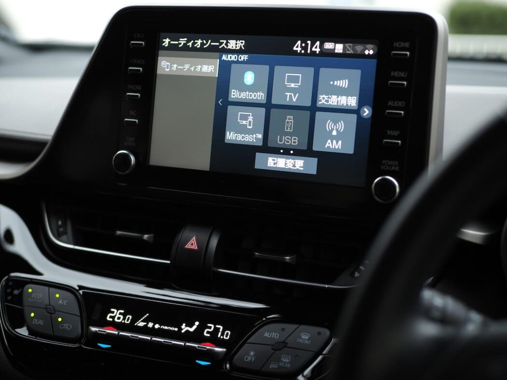 トヨタC-HRのオーディオ音質調整