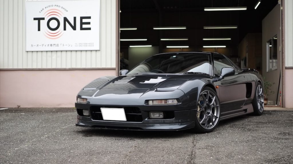 ホンダ ＮＳＸ スピーカー交換とバックカメラ取り付け