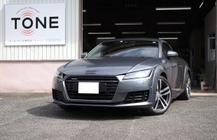 アウディ ＴＴ スピーカー交換とサブウーファー取り付け