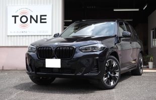 ＢＭＷ ｉＸ３ ドアとタイヤハウスの静音作業とシート下ウーファー交換