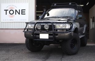 トヨタ ランドクルーザー８０ スピーカー交換