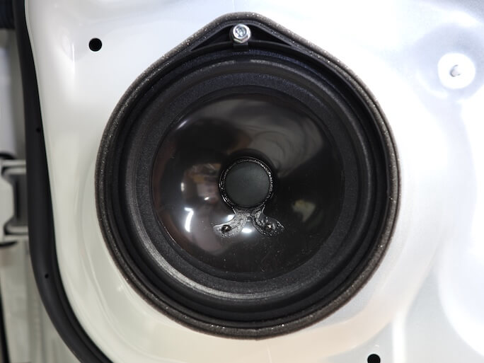 ホンダN_ONEのフロントドアスピーカー