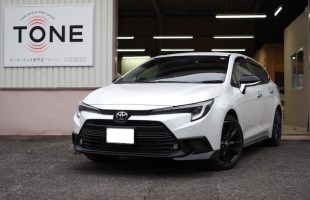 トヨタ カローラツーリング スピーカー交換
