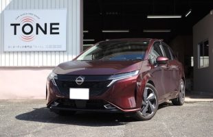 日産 オーラ エンジンルーム静音作業