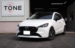 マツダ ＭＡＺＤＡ２ フロントスピーカー交換