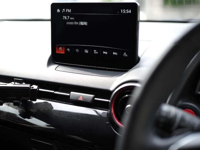 マツダMAZDA2のオーディオ音質調整