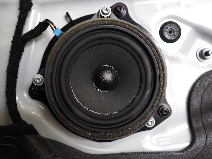 BMWX2のフロントドアスピーカー