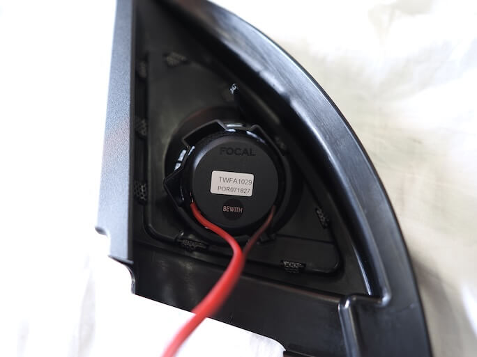 BMWX2のツィーター取り付けパネル
