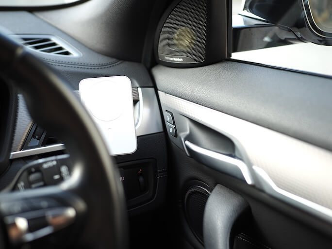 BMWX2のドアにフォーカルのスピーカーを取り付け