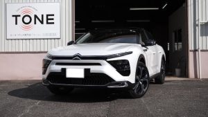 シトロエン Ｃ５ Ｘ フロントスピーカーとセンタースピーカー交換