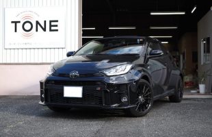 トヨタ ＧＲヤリス フロントスピーカー交換