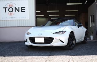 マツダ ロードスター スピーカー裏制振