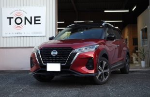 日産 キックス サブウーファー取り付け