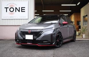 日産 オーラ フロントスピーカー交換