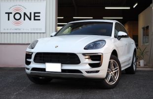 ポルシェ マカン フロントスピーカー交換